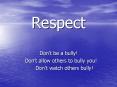 Respect PowerPoint PPT Presentation