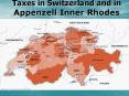 Taxes in Switzerland and in Appenzell Inner Rhodes PowerPoint PPT Presentation