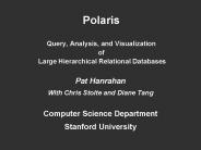 Polaris Query, Analysis, and Visualization of Large Hierarchical Relational Databases