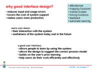 why good interface design?