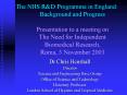 The NHS R PowerPoint PPT Presentation