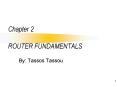 Chapter 2  ROUTER FUNDAMENTALS PowerPoint PPT Presentation