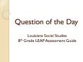Question of the Day PowerPoint PPT Presentation
