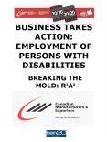 BUSINESS TAKES ACTION: EMPLOYMENT OF PERSONS WITH DISABILITIES PowerPoint PPT Presentation