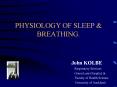 PHYSIOLOGY OF SLEEP PowerPoint PPT Presentation