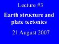 Earth structure and plate tectonics PowerPoint PPT Presentation