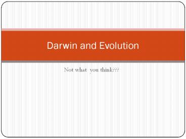 Not what you think???