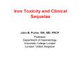 Iron Toxicity and Clinical Sequelae PowerPoint PPT Presentation