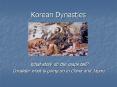 Korean Dynasties PowerPoint PPT Presentation
