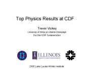 Top Physics Results at CDF