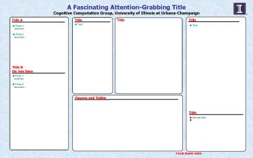 A Fascinating AttentionGrabbing Title