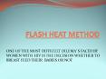 FLASH HEAT METHOD PowerPoint PPT Presentation