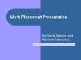 Work Placement Presentation PowerPoint PPT Presentation