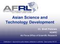 Asian Science and Technology Development PowerPoint PPT Presentation