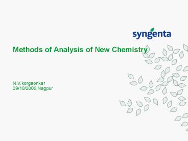 Full year results presentation