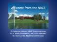 Welcome from the NBCE PowerPoint PPT Presentation
