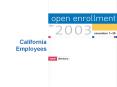 California Employees PowerPoint PPT Presentation