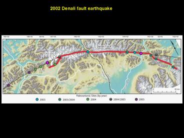 2002 Denali fault earthquake