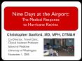 Nine Days at the Airport: The Medical Response to Hurricane Katrina PowerPoint PPT Presentation