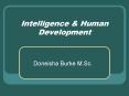 Intelligence PowerPoint PPT Presentation