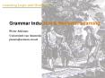 Learning Logic and Grammar PowerPoint PPT Presentation