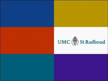 Country Presentation: the Netherlands