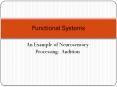 An Example of Neurosensory Processing: Audition PowerPoint PPT Presentation
