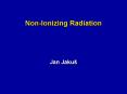 NonIonizing Radiation PowerPoint PPT Presentation
