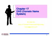 Chapter 17 DNS (Domain Name  System)
