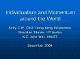 Individualism%20and%20Momentum%20around%20the%20World PowerPoint PPT Presentation
