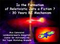 Is the Formation of Relativistic Jets a Fiction 30 Years BZ Mechanism PowerPoint PPT Presentation