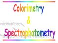 Colorimetry PowerPoint PPT Presentation