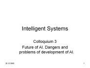 Colloquium 1