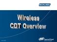 Wireless CDT Overview PowerPoint PPT Presentation