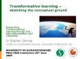 Researching Transformational Learning through ESD, Internationalisation and Citizenship PowerPoint PPT Presentation