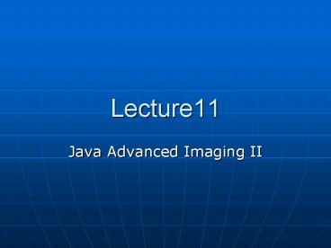 presentation player overlay