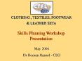 CLOTHING , TEXTILES, FOOTWEAR PowerPoint PPT Presentation