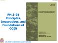 FM 324 Principles, Imperatives, and Foundations of COIN PowerPoint PPT Presentation