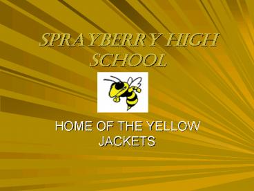 SPRAYBERRY HIGH SCHOOL