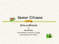 Senior Citizens PowerPoint PPT Presentation