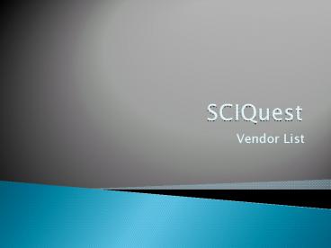 SCIQuest