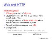 Web and HTTP
