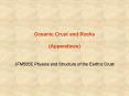 Oceanic Crust and Rocks Appendices PowerPoint PPT Presentation