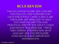BCLS REVIEW PowerPoint PPT Presentation