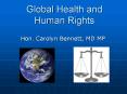 Global Health and Human Rights PowerPoint PPT Presentation