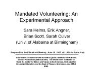 Mandated%20Volunteering:%20An%20Experimental%20Approach