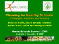 Cleaning for Healthy Schools: Challenges, Solutions, and Success