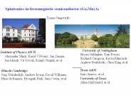 Spintronics in ferromagnetic semiconductor (Ga,Mn)As