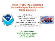 Using HYSPLIT to Understand Source-Receptor Relationships: Some Examples