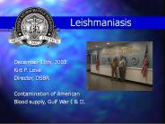 Leishmaniasis